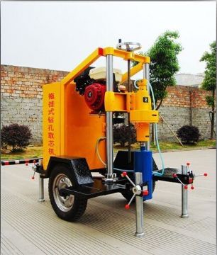 點擊查看詳細(xì)信息<br>標(biāo)題：HZ-20型拖掛式13馬力本田電啟動混凝土鉆孔取芯機 閱讀次數(shù)：2230