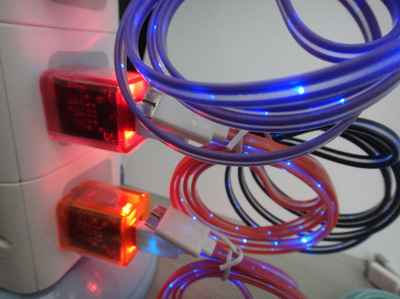 【三星 NOTE3 N9000 N9005 流光線 發(fā)光線 光纖線 LED燈 數據線】價格,廠家,圖片,手機保護套/保護殼,廣州藍旌信息科技-